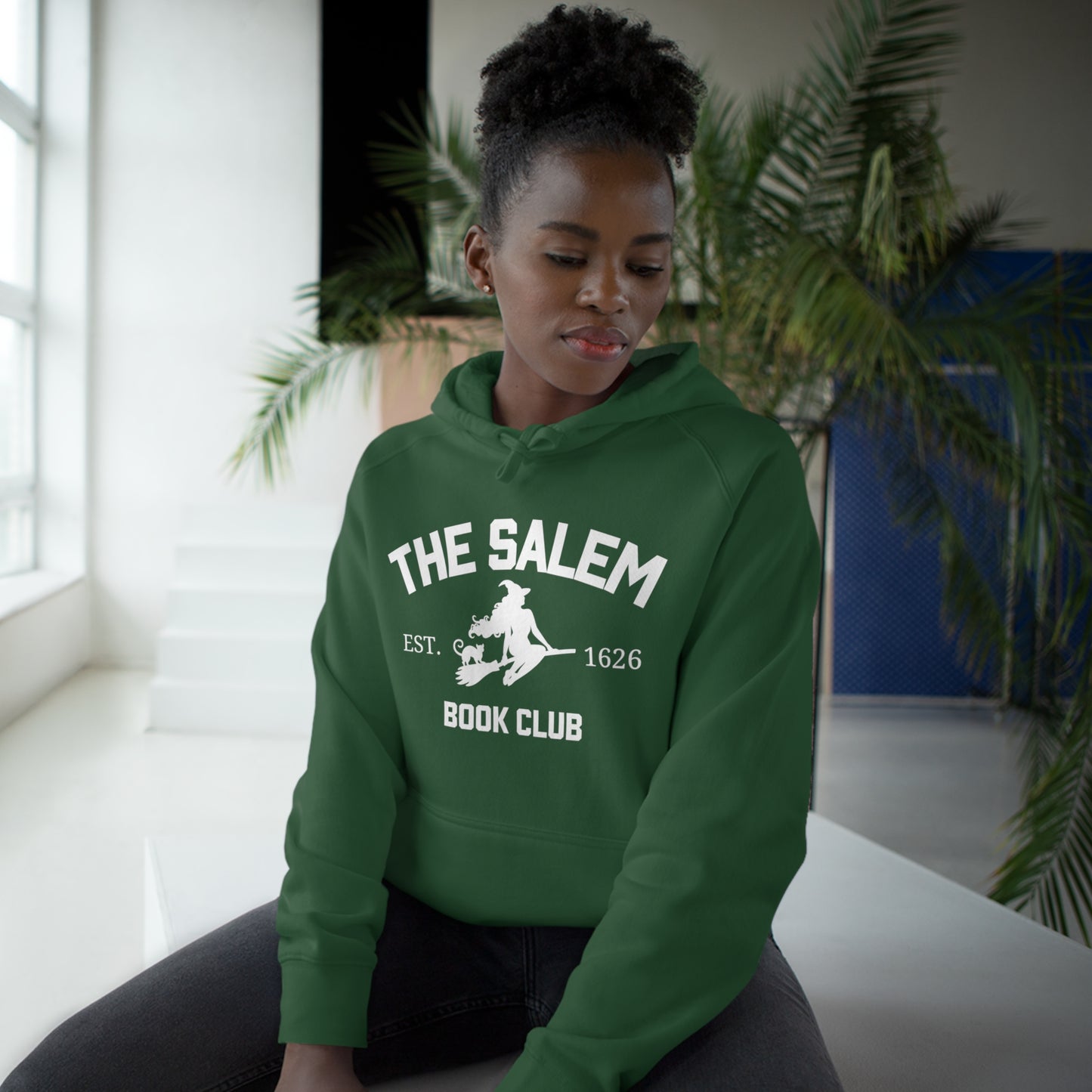 Salem Book Club Hoodie – Unisex Supply Hoodie, Cozy Comfort with Witchy Vibes