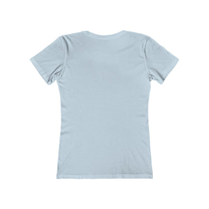 Subtle "LA" Logo Tee – Women's Boyfriend Tee by Next Level