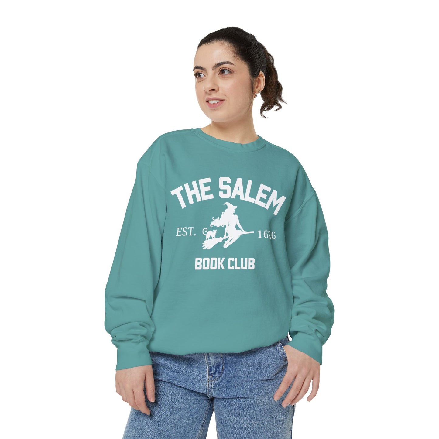 Salem Book Club Sweatshirt – Unisex, Garment-Dyed Comfort