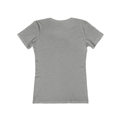 Subtle "LA" Logo Tee – Women's Boyfriend Tee by Next Level