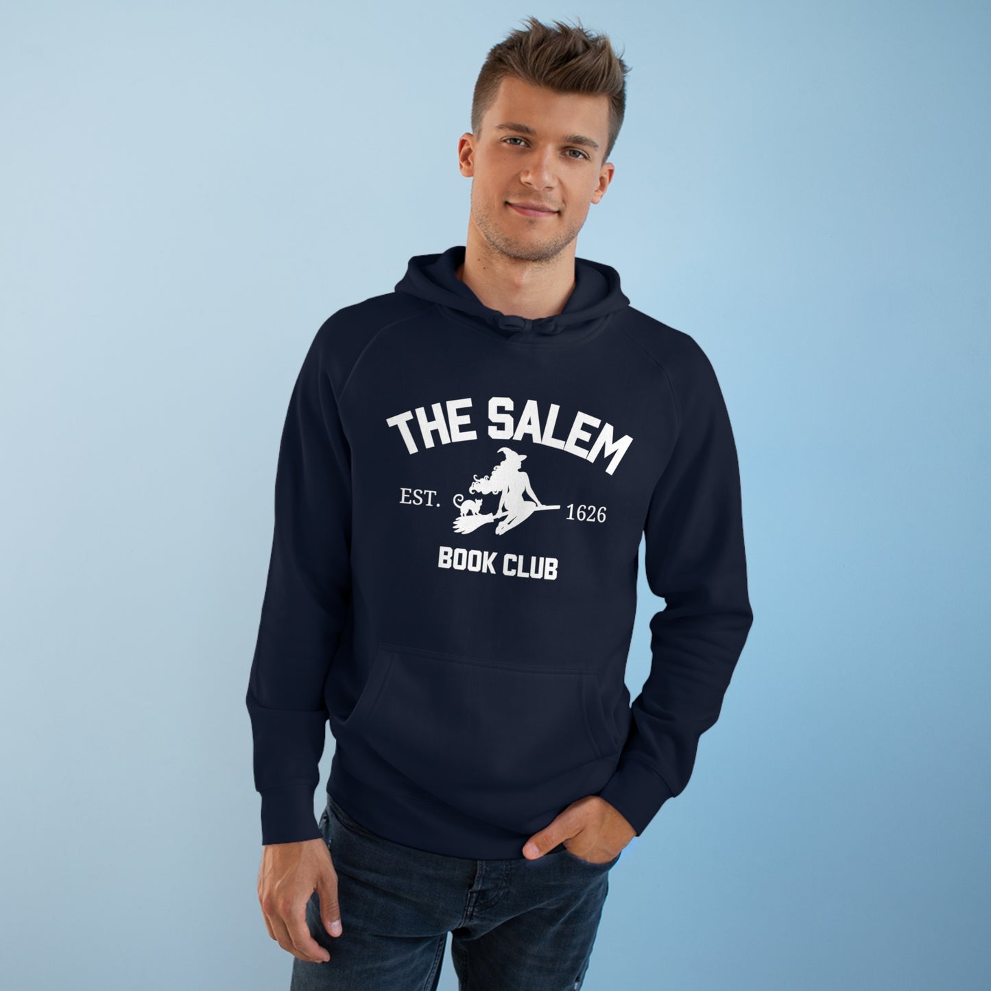 Salem Book Club Hoodie – Unisex Supply Hoodie, Cozy Comfort with Witchy Vibes