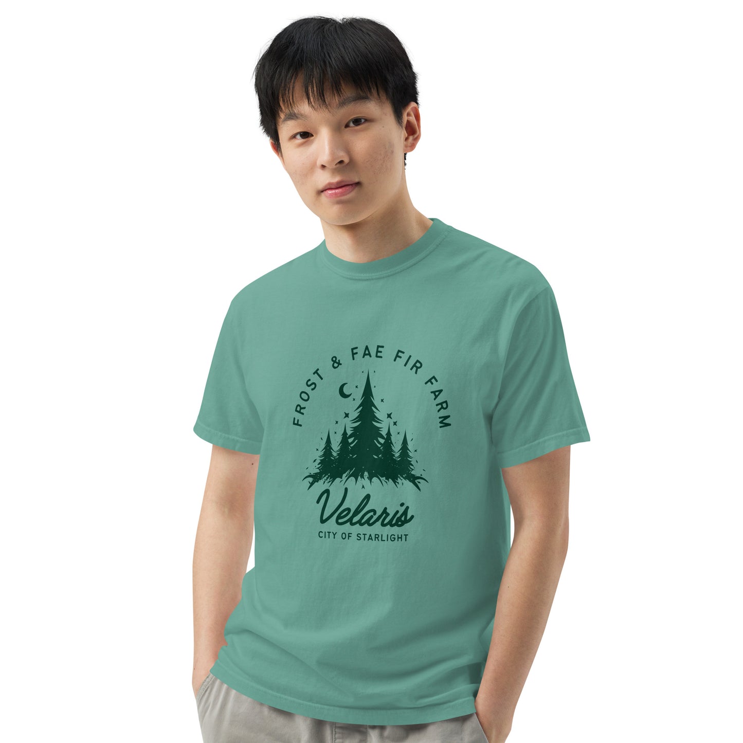 Frost and Fae Tree Farm – City of Stars Velaris Christmas T-Shirt