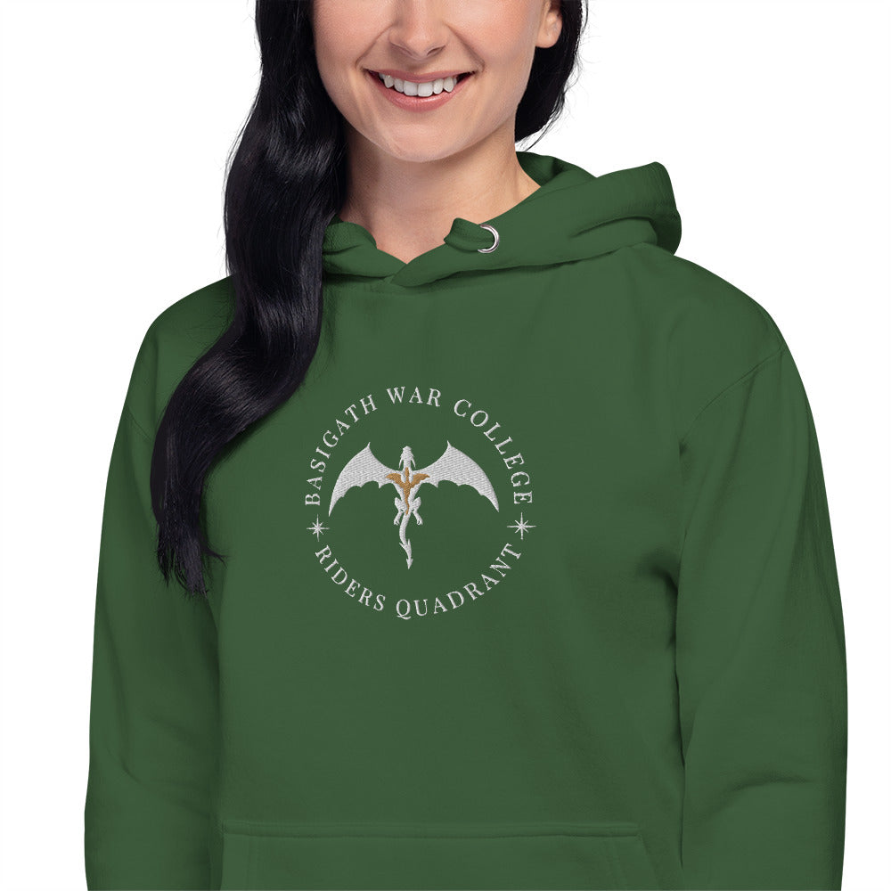 Basgiath War College Riders Quadrant Embroidered Hoodie