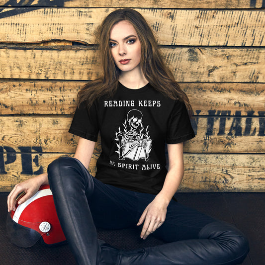 Reading Keeps My Spirit Alive – Unisex T-Shirt